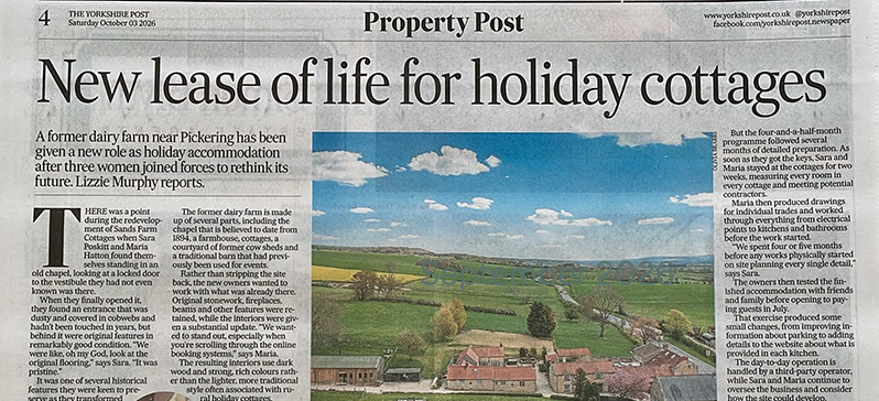 Sands Farm October News
